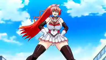 Сисястая куколка с классными грудями встала на защиту города — хентай махо-сёдзё