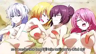 Подборка фури тянок и студенток с супер способностями в новой хентай порнушке